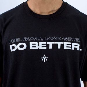 Alex Toussaint Do Better cropped shirt